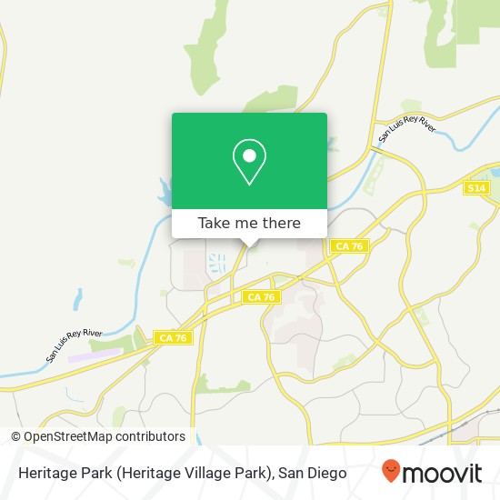 Mapa de Heritage Park (Heritage Village Park)