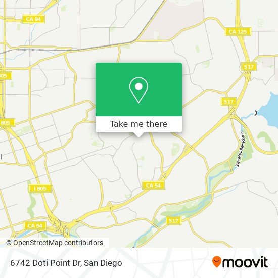 6742 Doti Point Dr map