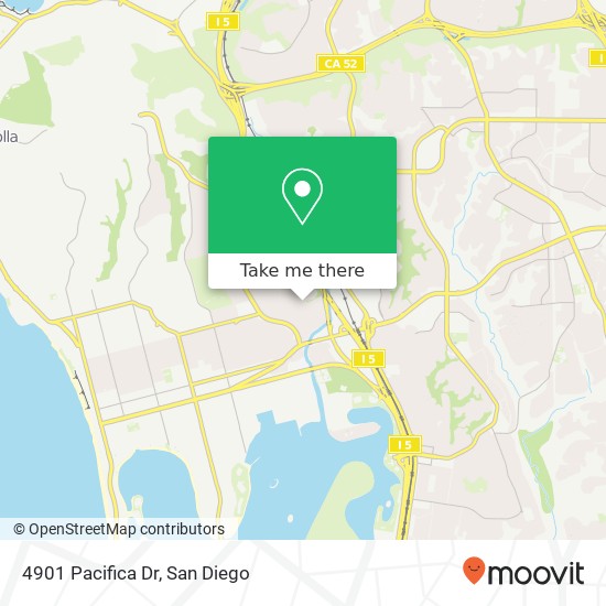 4901 Pacifica Dr map