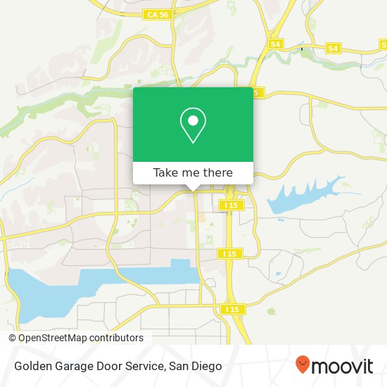 Mapa de Golden Garage Door Service