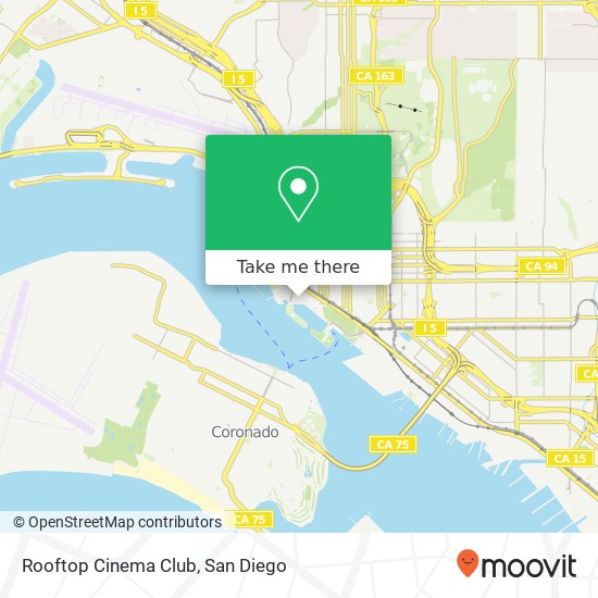 Rooftop Cinema Club map