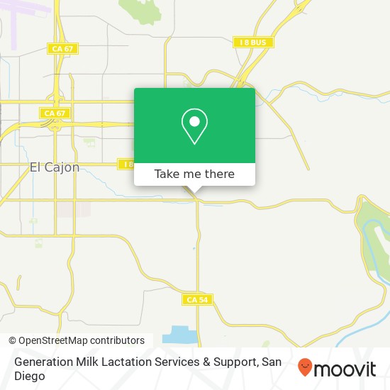 Generation Milk Lactation Services & Support map