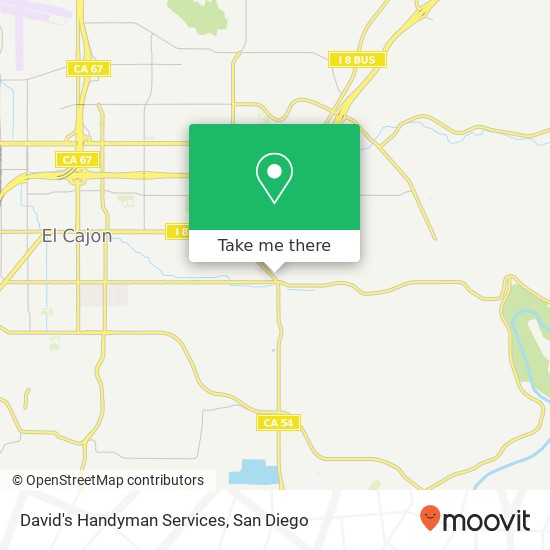 David's Handyman Services map