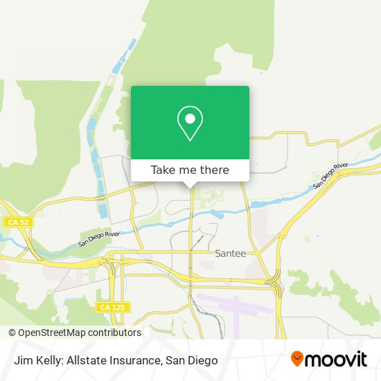 Mapa de Jim Kelly: Allstate Insurance