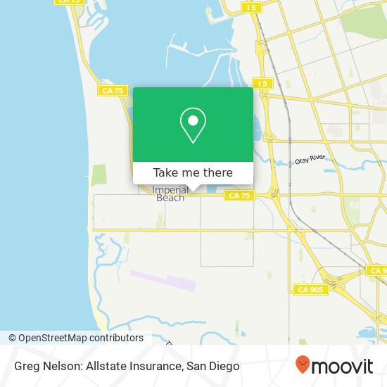 Mapa de Greg Nelson: Allstate Insurance