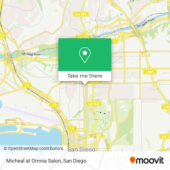 Mapa de Micheal at Omnia Salon