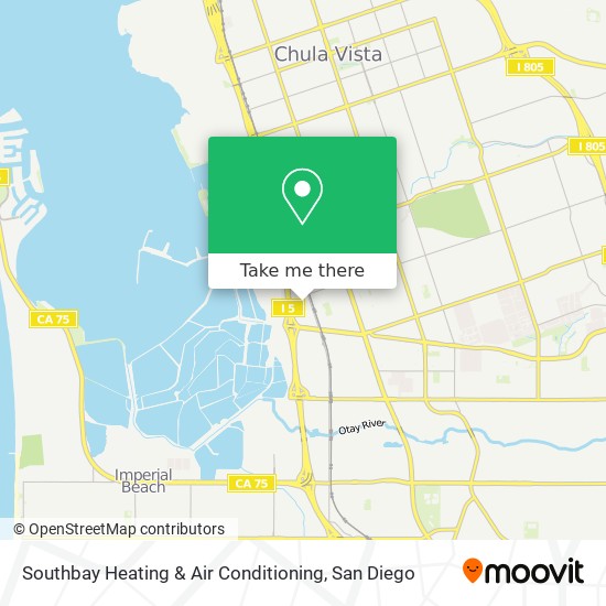 Southbay Heating & Air Conditioning map