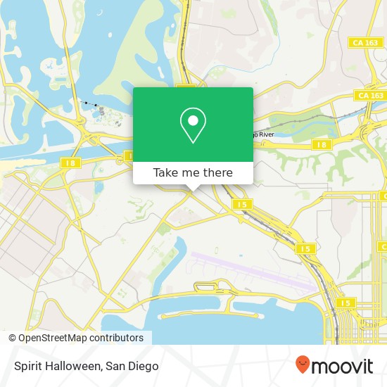 Spirit Halloween map