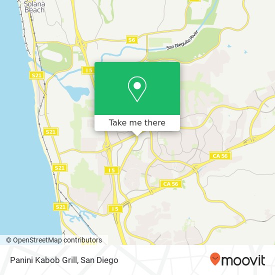 Mapa de Panini Kabob Grill