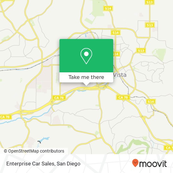 Enterprise Car Sales map