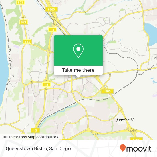 Queenstown Bistro map