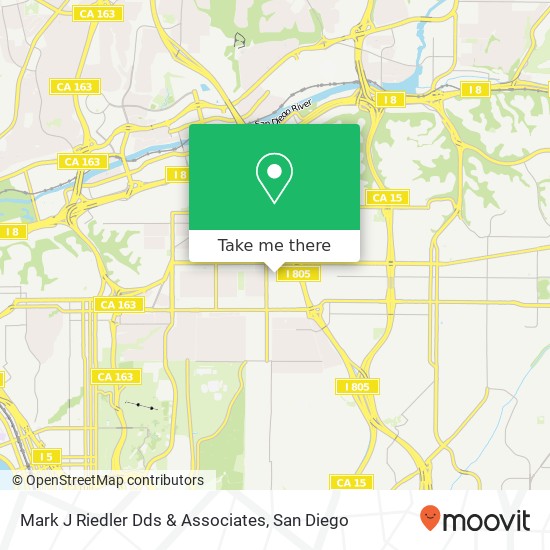 Mark J Riedler Dds & Associates map