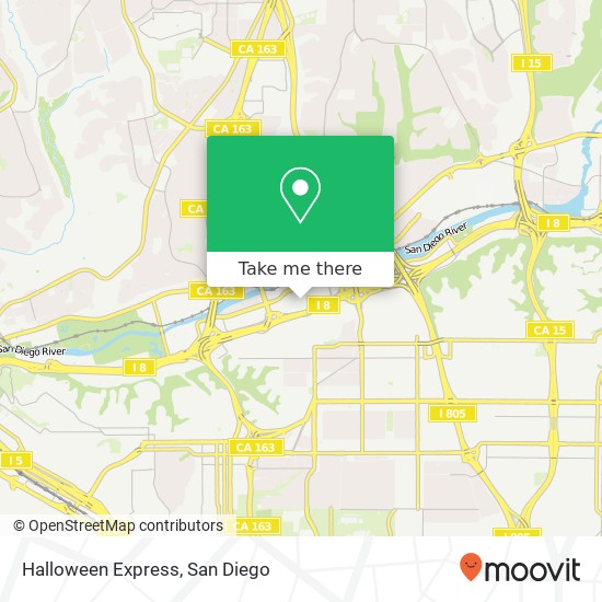 Halloween Express map