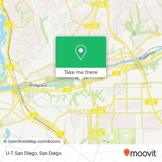 U-T San Diego map