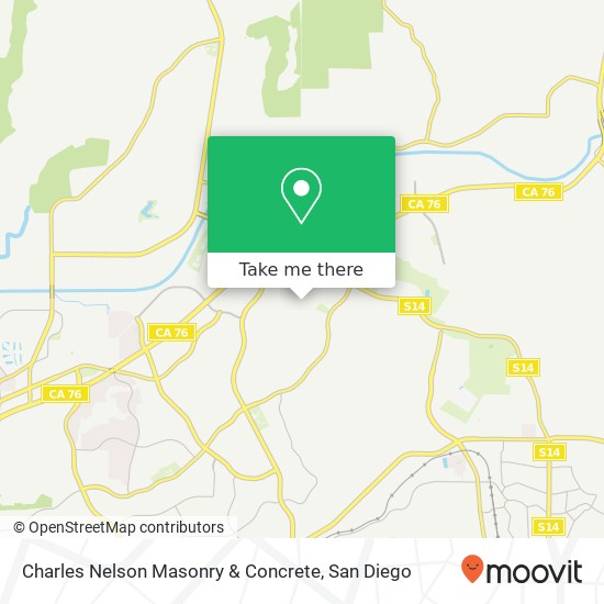 Mapa de Charles Nelson Masonry & Concrete
