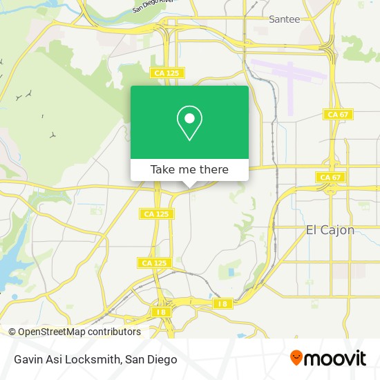 Gavin Asi Locksmith map