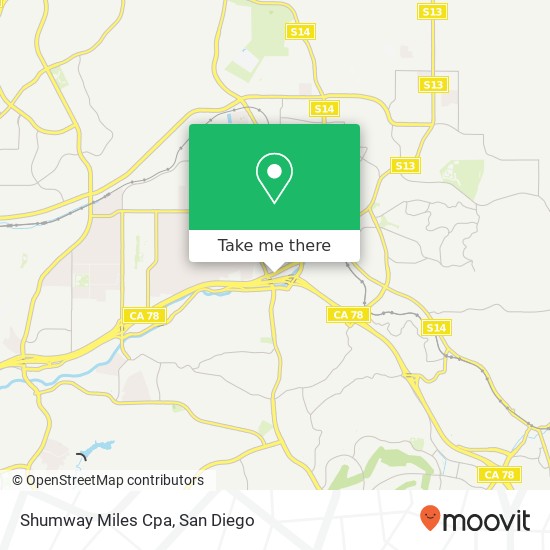 Mapa de Shumway Miles Cpa