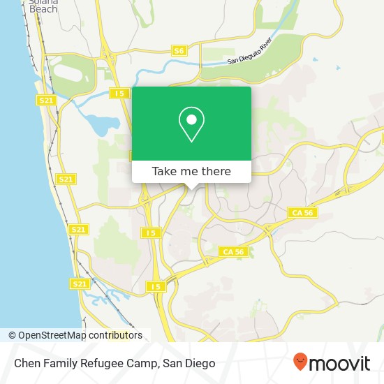 Mapa de Chen Family Refugee Camp