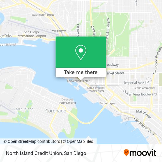 North Island Credit Union map