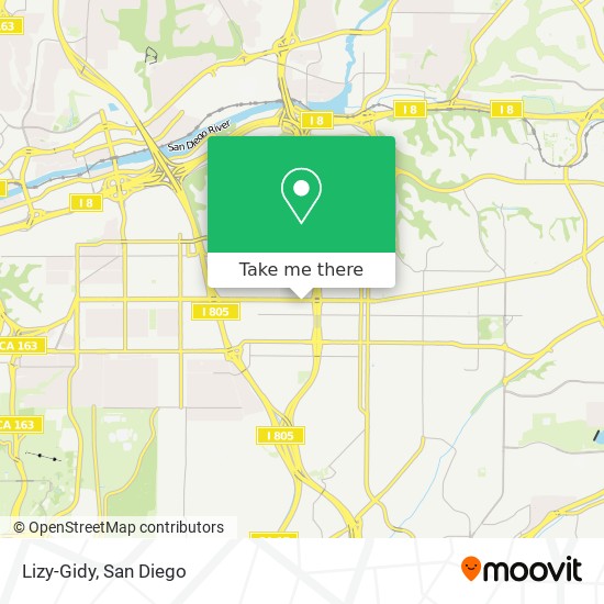 Mapa de Lizy-Gidy