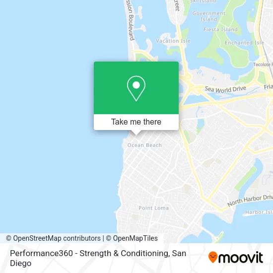 Mapa de Performance360 - Strength & Conditioning