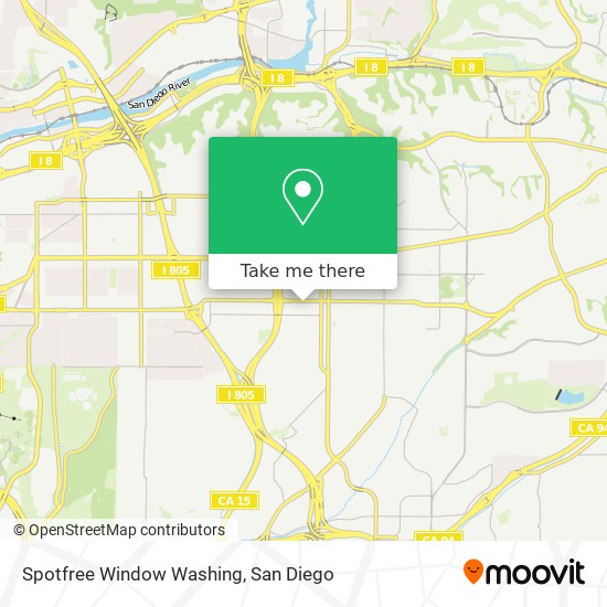 Spotfree Window Washing map