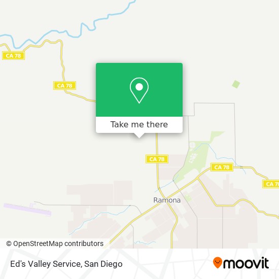 Mapa de Ed's Valley Service