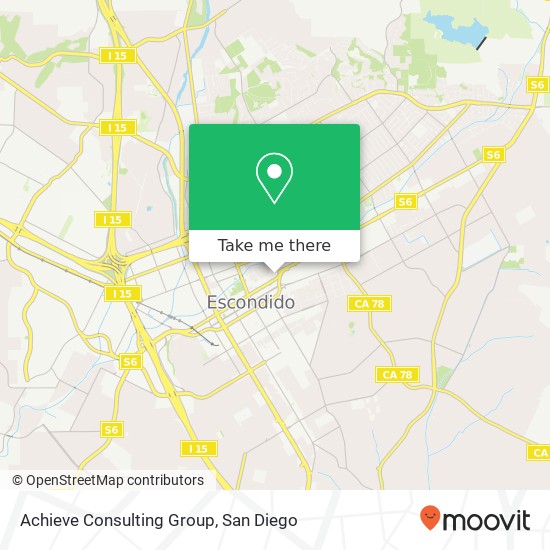 Mapa de Achieve Consulting Group