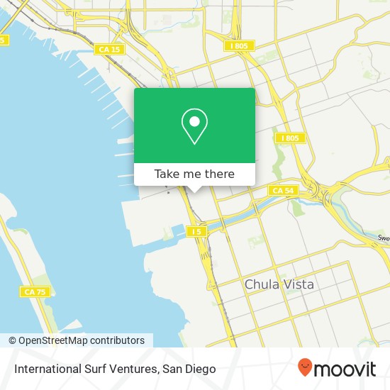 International Surf Ventures map