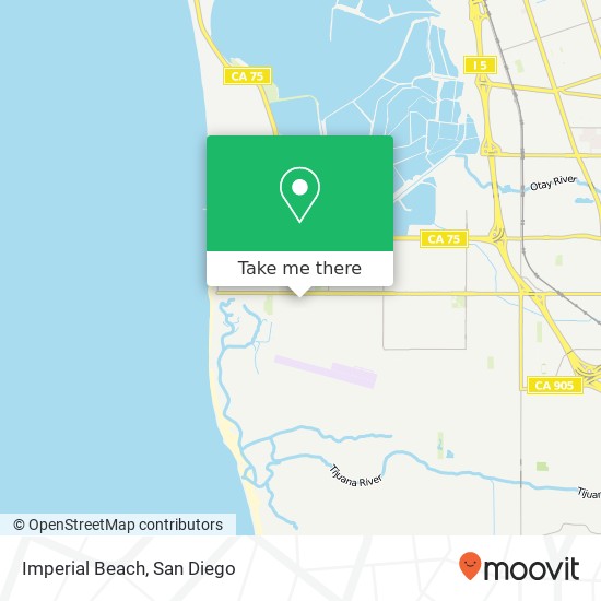 Imperial Beach map