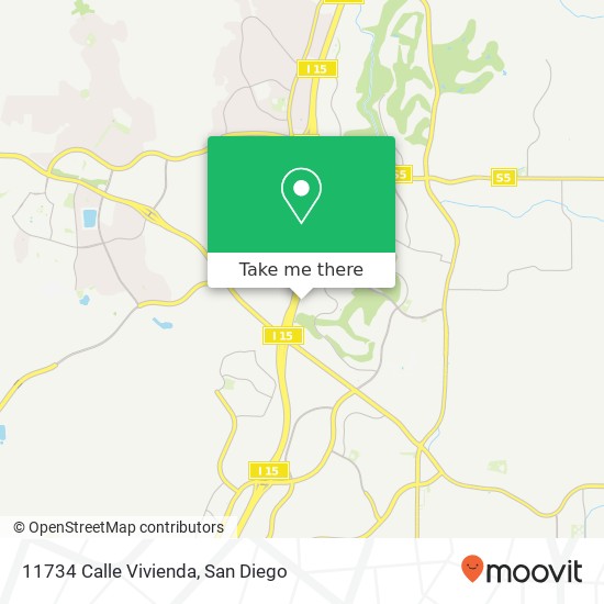 11734 Calle Vivienda map