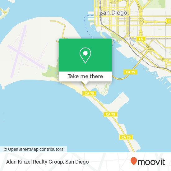 Alan Kinzel Realty Group map