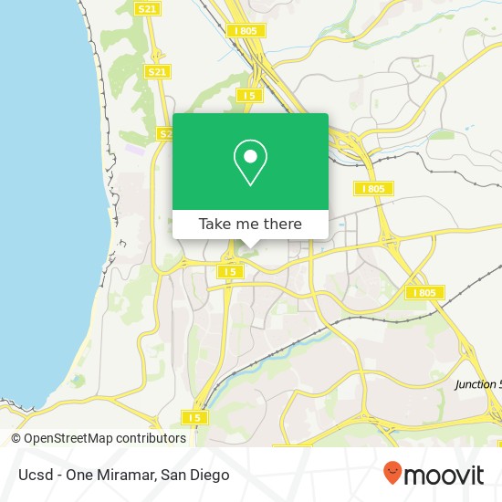Mapa de Ucsd - One Miramar