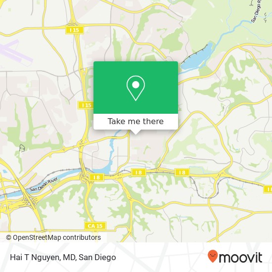 Mapa de Hai T Nguyen, MD