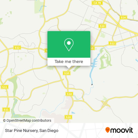 Star Pine Nursery map