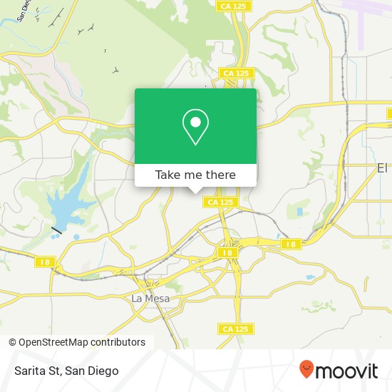 Sarita St map
