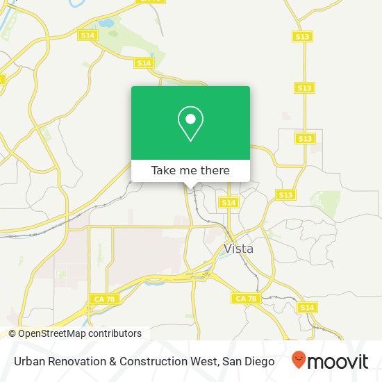 Mapa de Urban Renovation & Construction West