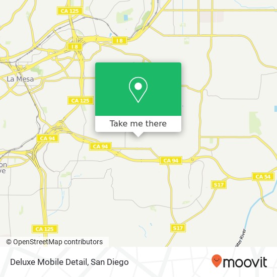 Mapa de Deluxe Mobile Detail