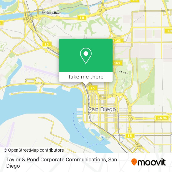 Mapa de Taylor & Pond Corporate Communications