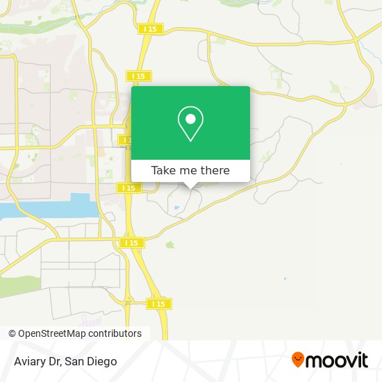 Aviary Dr map
