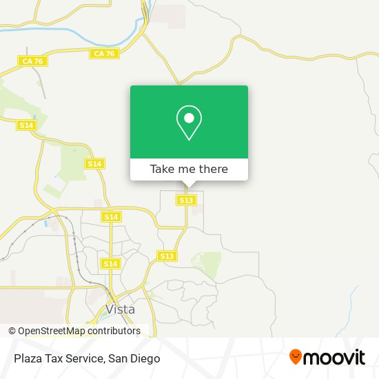 Plaza Tax Service map