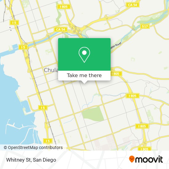 Mapa de Whitney St