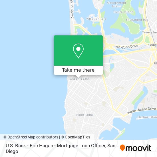 U.S. Bank - Eric Hagan - Mortgage Loan Officer map