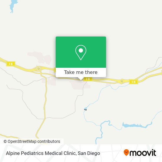 Mapa de Alpine Pediatrics Medical Clinic