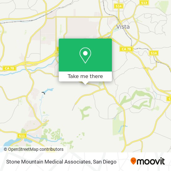 Mapa de Stone Mountain Medical Associates