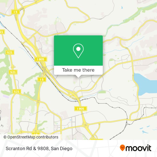 Mapa de Scranton Rd & 9808