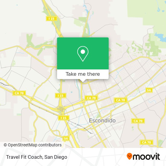 Travel Fit Coach map