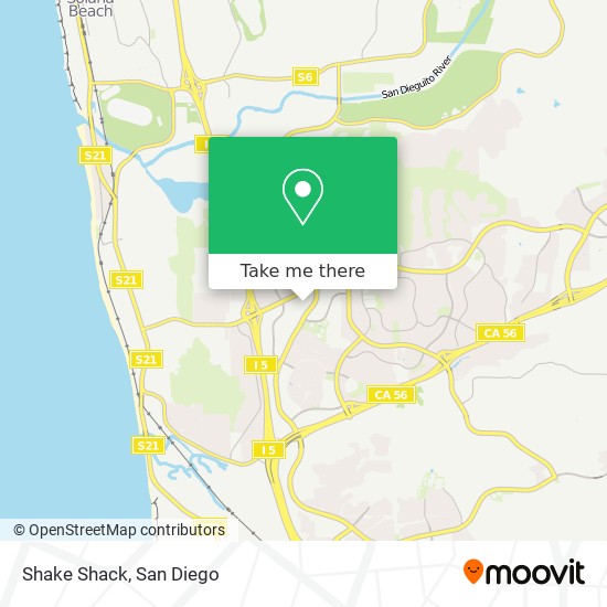 Shake Shack map