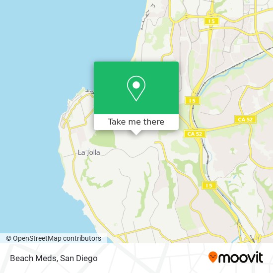 Mapa de Beach Meds