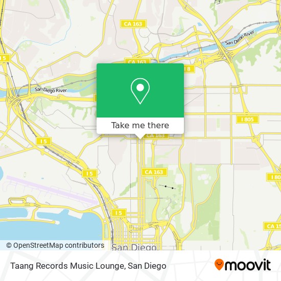 Mapa de Taang Records Music Lounge